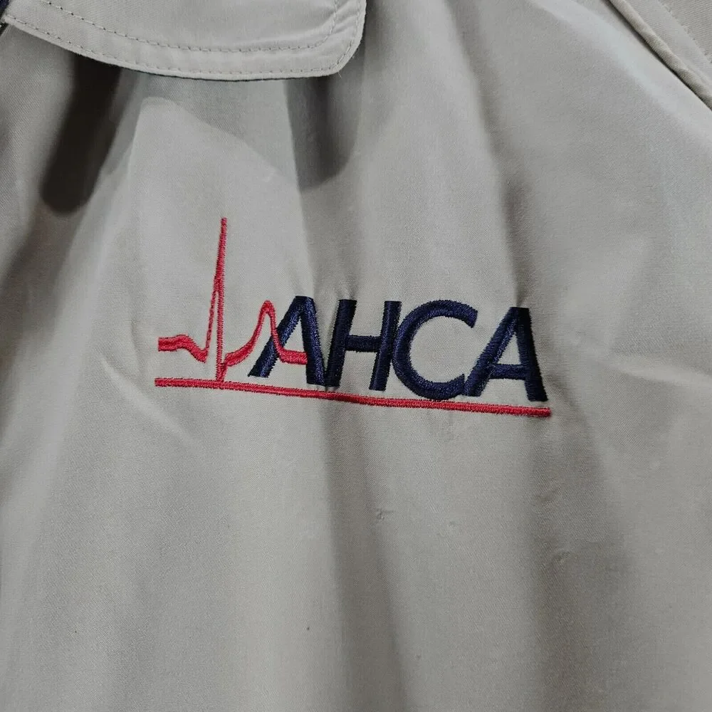 Harriton Womens Jacket Multi-Color Size Medium Polyester Blend Zip Close Pockets - Picture 9 of 13